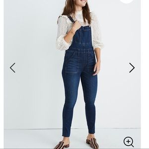 Madewell skinny overalls eco edition
